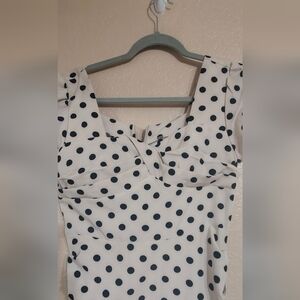 Polka Dot Women's Top